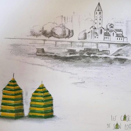 Les Casetes De San Lorenzo Gijón Buitenkant foto